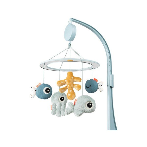 Музикална въртележка над детското креватче Sea Friends - Done by Deer-image-1