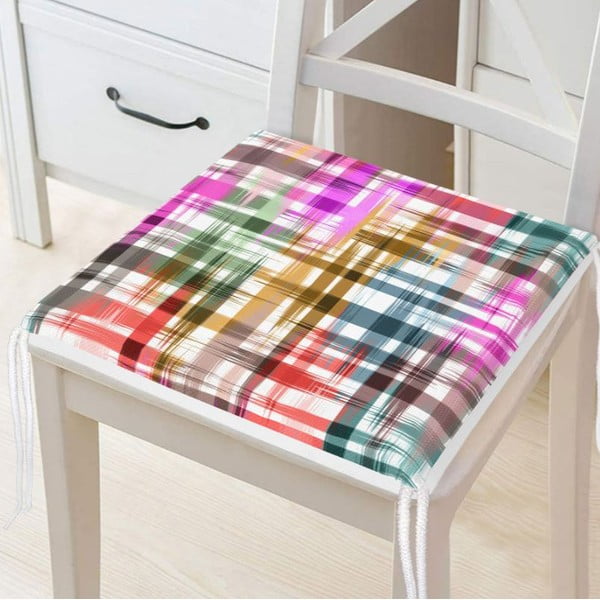Възглавница за стол 40x40 cm Colour Crisscross – Mila Home-image-1