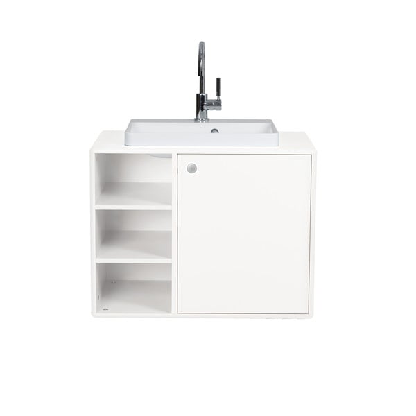 Бял висящ шкаф с умивалник без смесител 80x62 cm Color Bath - Tom Tailor
