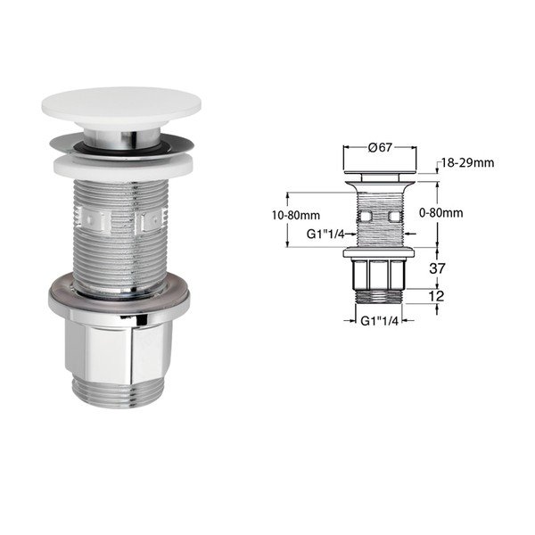 Сифон за мивка Impala – Sapho-image-2