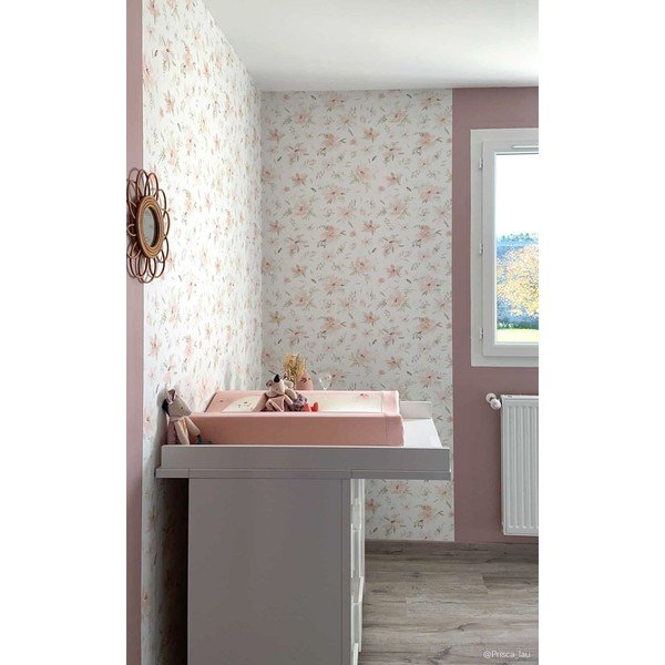 Детски тапет 10 м x 50 см Watercolour Flowers - Lilipinso-image-3