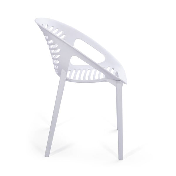 Градински комплект за хранене за 6 души с бял стол Joanna и маса Strong, 210 x 100 cm - Bonami Selection-image-2