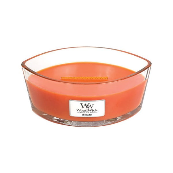 Ароматизирана свещ Цитрус и цвят от мандарина, 50 часа горене - WoodWick