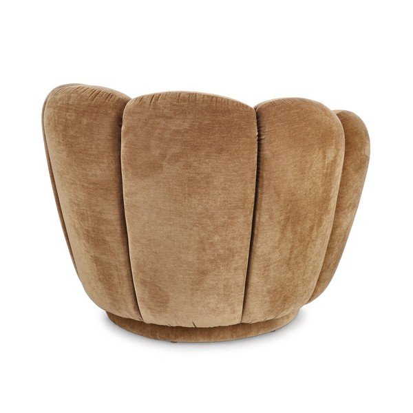 Кафяво кресло Tulip – Bizzotto-image-4