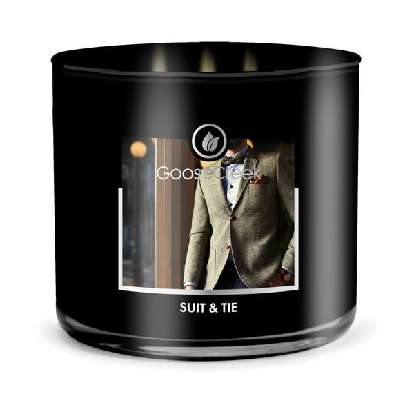 Ароматна свещ в кутия, 35 часа горене Men's Collection - Goose Creek Suit & Tie