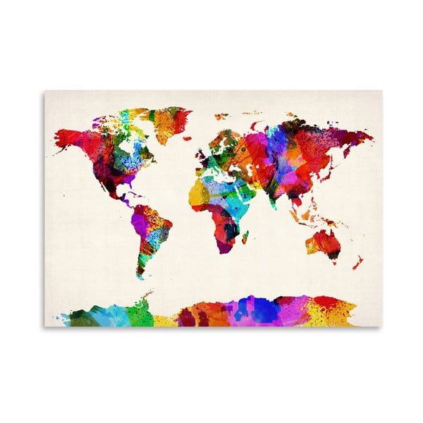 Плакат Wold in Colours, 42 x 30 cm - Americanflat