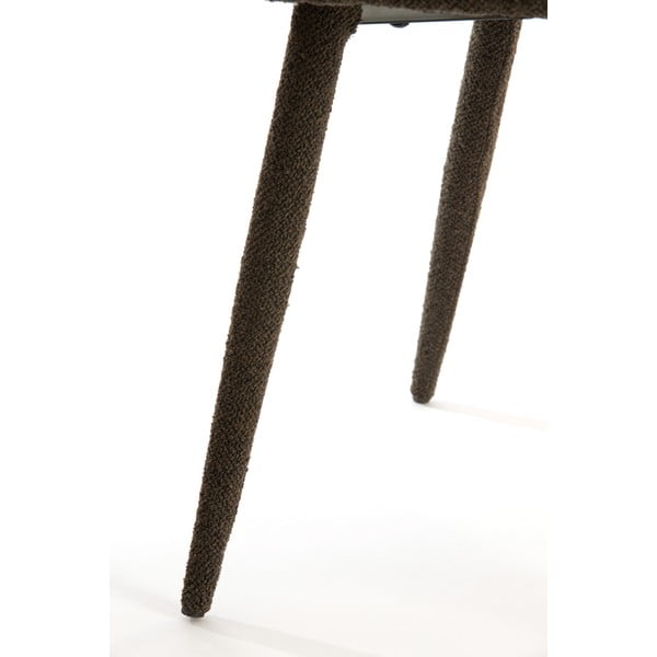 Тъмнокафяв трапезен стол Djeslin – Light & Living-image-3