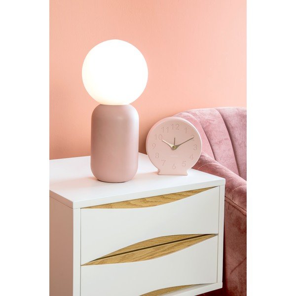 Светлорозова настолна лампа, височина 32 cm Gala - Leitmotiv-image-2