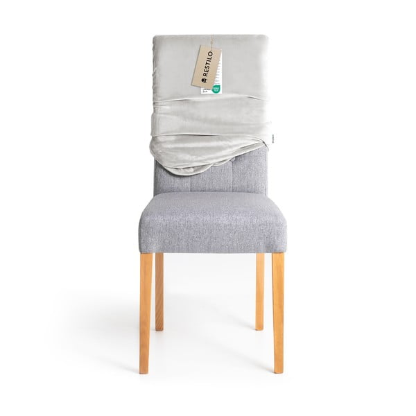 Светлосиви ластични покривала за стол в комплект от 4 бр. 48 cm Sento – Restilo-image-4