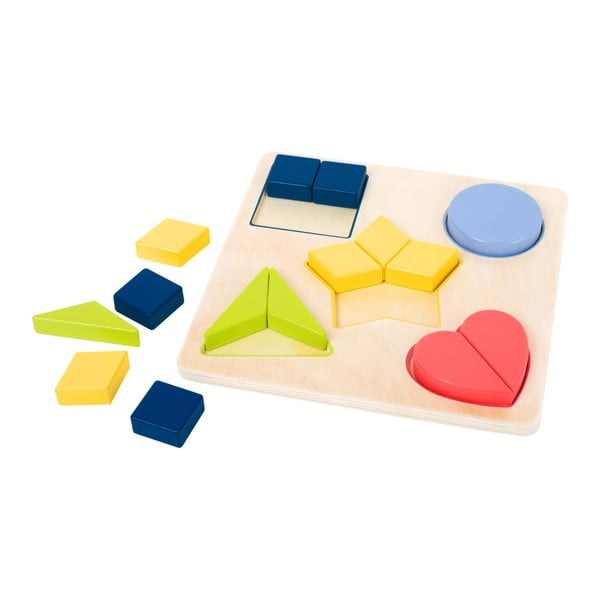 Детска дървена образователна игра Пъзел - Legler