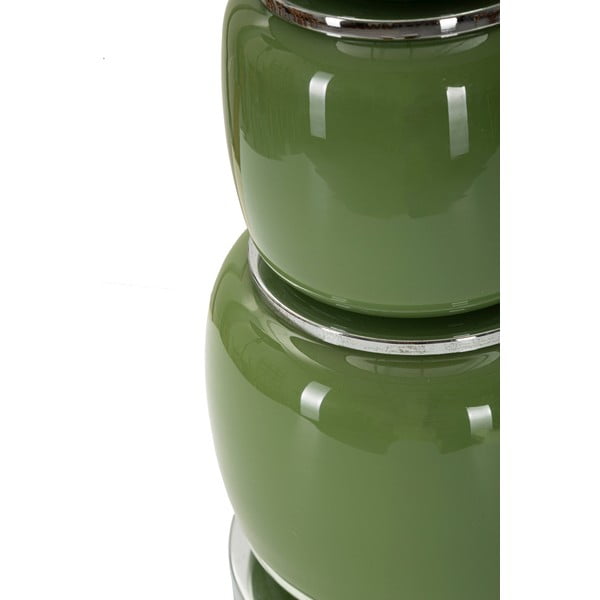 Зелена и сива настолна лампа с текстилен абажур (височина 57 cm) Eva – Mauro Ferretti-image-4