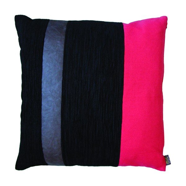 Stripe, černo-růžový