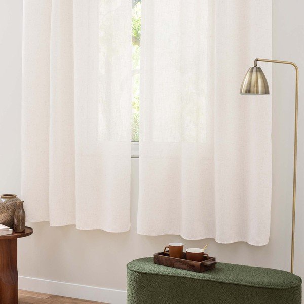 Кремаво перде 140x240 cm Pauline – douceur d'intérieur-image-2