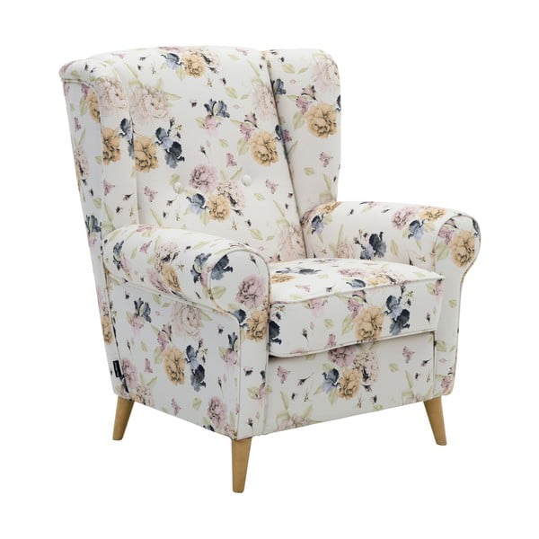 Бял цветен фотьойл Anton Angelo - Max Winzer