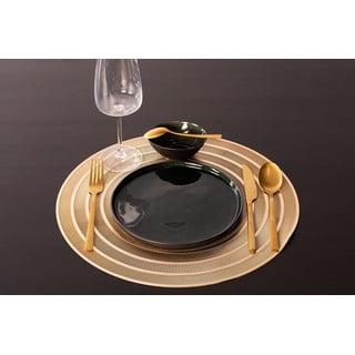 Подложка за хранене в златисто, ⌀ 39,5 cm - Tiseco Home Studio