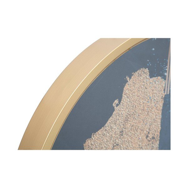 Син стенен часовник Art, ø 60 cm - Mauro Ferretti-image-4