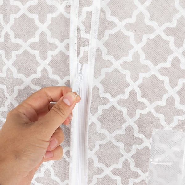 Бежова чанта за окачване на рокля, височина 137 cm - Compactor-image-4