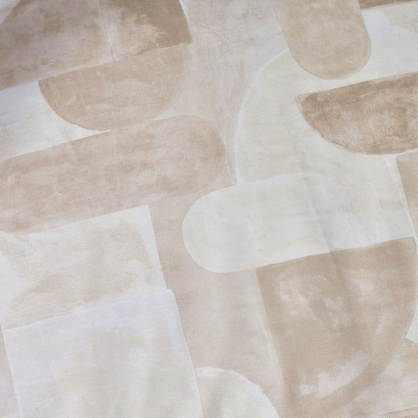 Бежово двойно  спално бельо 200x200 cm Sloane Geo – Catherine Lansfield-image-4