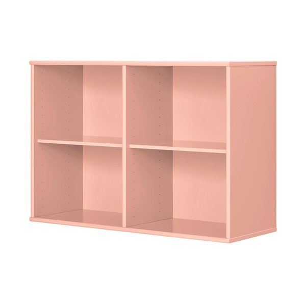 Розова висяща библиотека 89x61x32,5 cm Mistral – Hammel Furniture-image-1