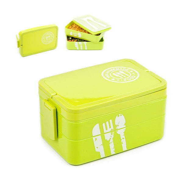 Lunch box Homemade Food, zelený