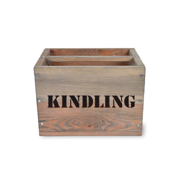 Кутия за дървени стърготини от смърч Подпалки, 28 x 28 cm - Garden Trading