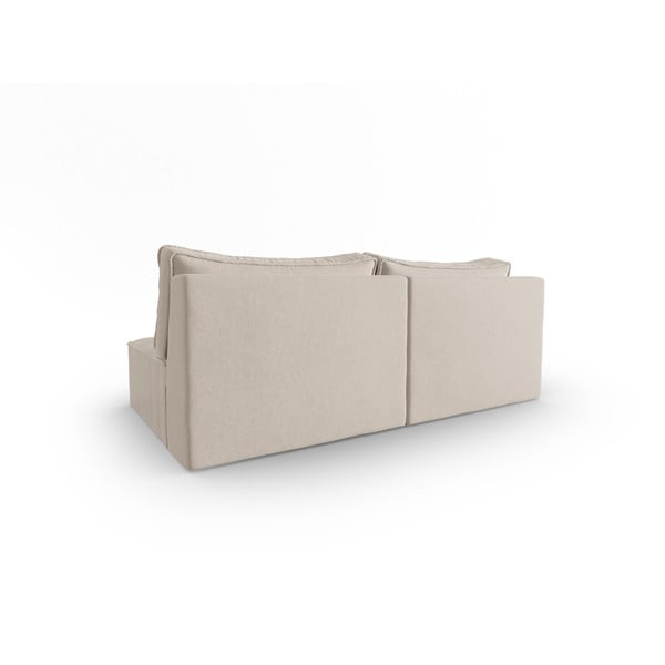 Бежов диван 160 cm Mike - Micadoni Home-image-3