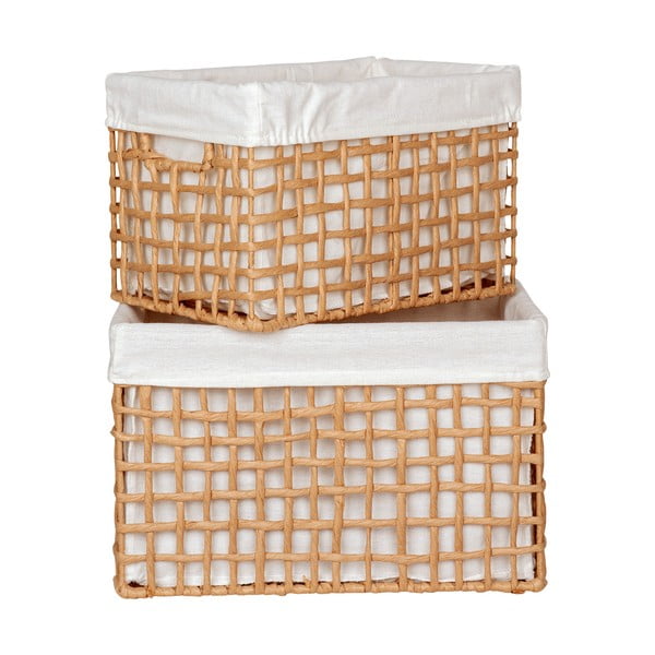 Кошници в комплект 2 бр. 25x35x22 cm Bustelo – House Nordic-image-2