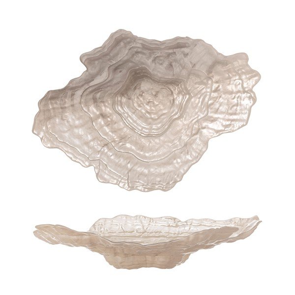 Стъклена декоративна купа 29x38 cm Aiku – Bloomingville