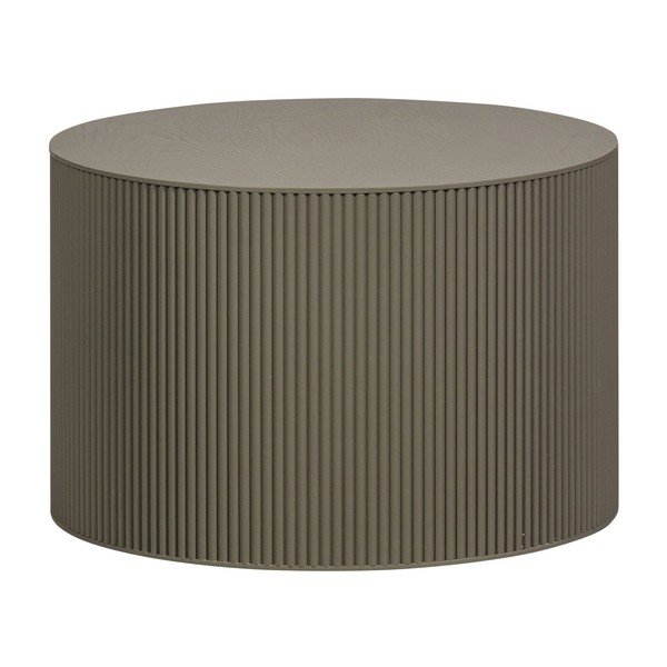 Кръгла масичка за кафе в цвят каки ø 60 cm Sanne - WOOOD