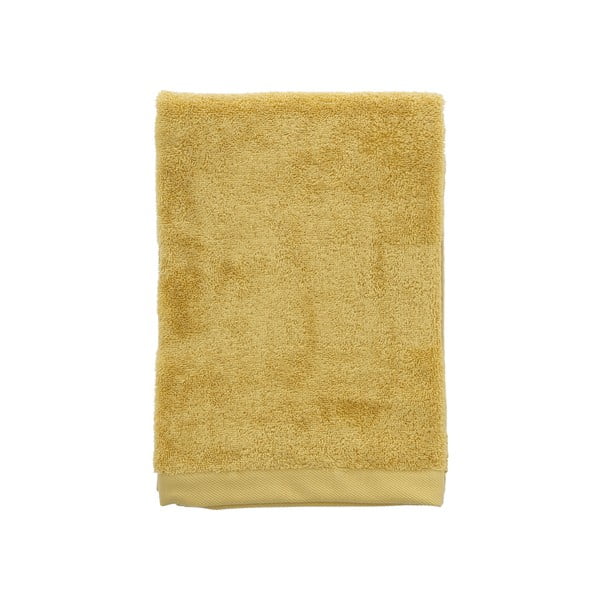 Жълта кърпа от органичен памук 70x140 cm Comfort - Södahl
