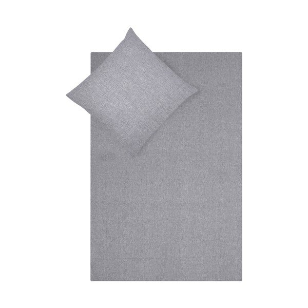 Сиво единично спално бельо с кашмир , 155 x 220 cm Cashmere - Westwing Collection