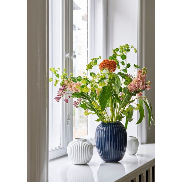 Ваза от бял камък Hammershoi, ⌀ 8,5 cm Hammershøi - Kähler Design-image-1