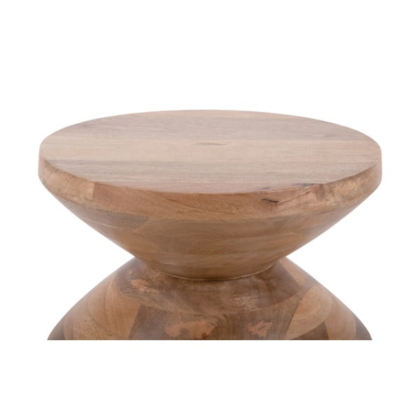 Кръгла масичка от мангово дърво ø 35 cm Totem - Leitmotiv-image-4
