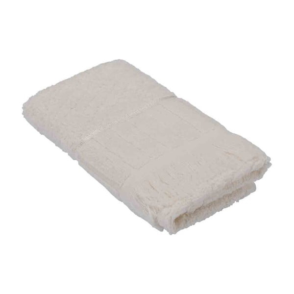 Кремава памучна кърпа Гладка, 50 x 90 cm - Bella Maison