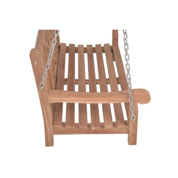Градинска люлка от масивно дърво в естествен цвят Latoa – Garden Pleasure-image-3