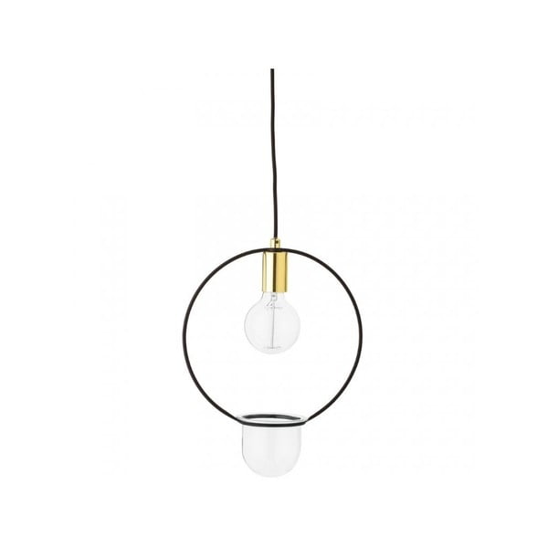 Висящо осветително тяло със саксия за цветя Висулка - Bloomingville-image-2