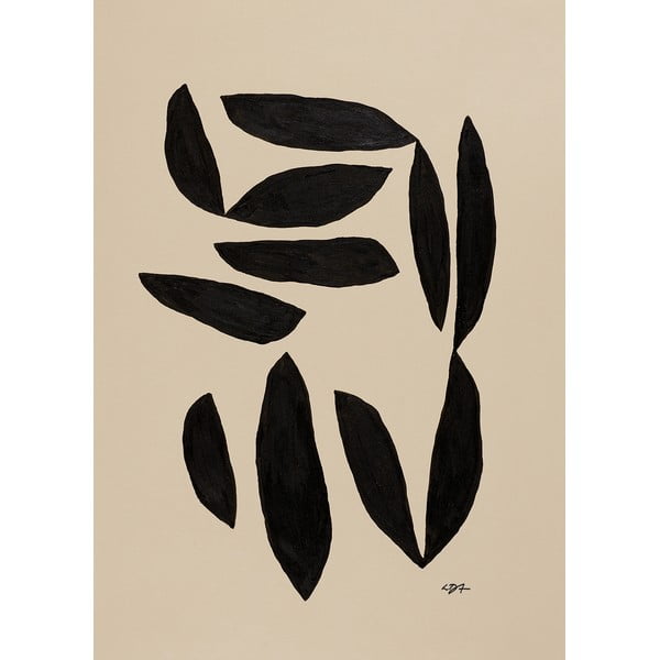 Постер 50x70 cm In The Fall – Leise Dich Abrahamsen – The Poster Club