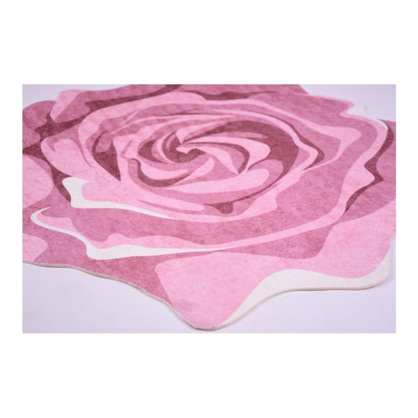 Килим Rose Duro, ⌀ 80 cm Pembe - Vitaus-image-2
