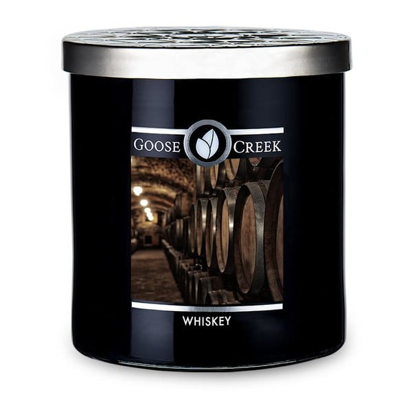 Мъжка ароматна свещ в кутия Whiskey, 60 часа горене Men's Collection - Goose Creek