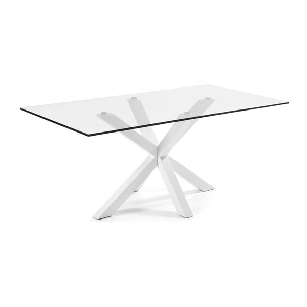 Jídelní stůl s bílým podnožím La Forma Arya, délka 200 cm