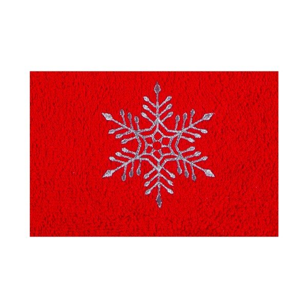 Хавлиена кърпа Christmas Snowflake Red, 30 x 50 cm-image-2