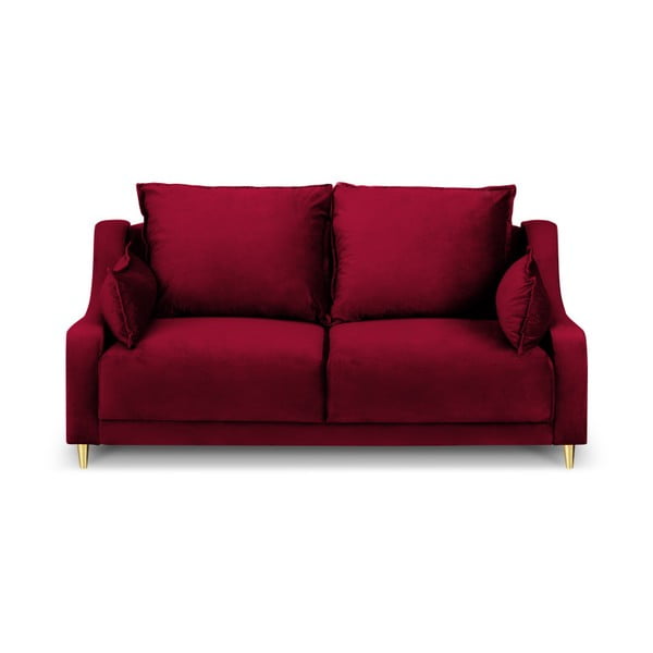 Червен диван Pansy, 150 см - Mazzini Sofas-image-2
