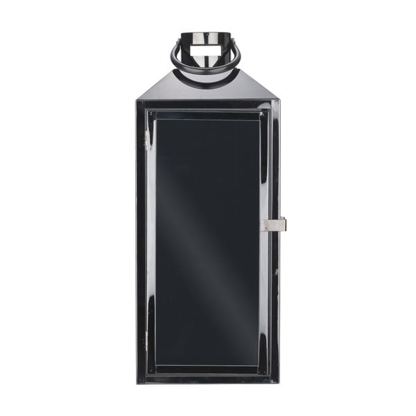 Черен метален фенер с примка, височина 44,5 cm - Villa Collection