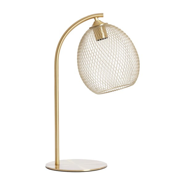 Настолна лампа в златист цвят (височина 50 cm) Moroc – Light & Living