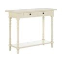 Конзолна маса от масивен бор в цвят слонова кост 35x96 cm Heritage – Premier Housewares
