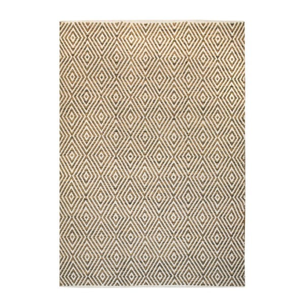 Ručně tkaný béžový koberec Kayoom Coctail Braun, 80 x 150 cm