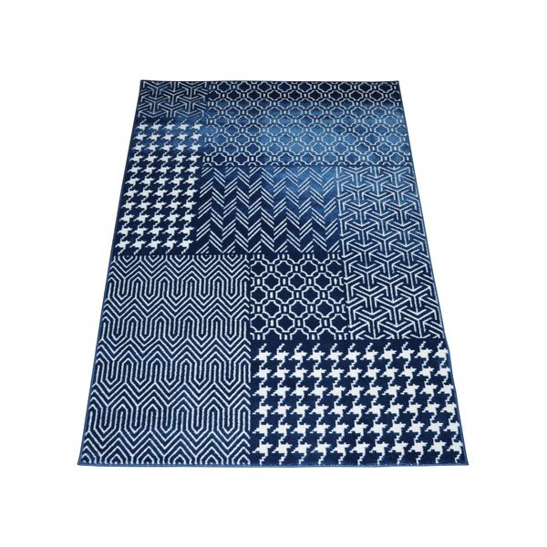 Син килим Webtappeti Reflex Malo, 160 x 230 cm - Floorita-image-2