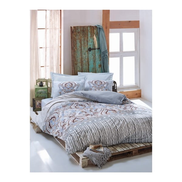 Памучно спално бельо за единични легла Luminio Puro, 140 x 200 cm - Mijolnir