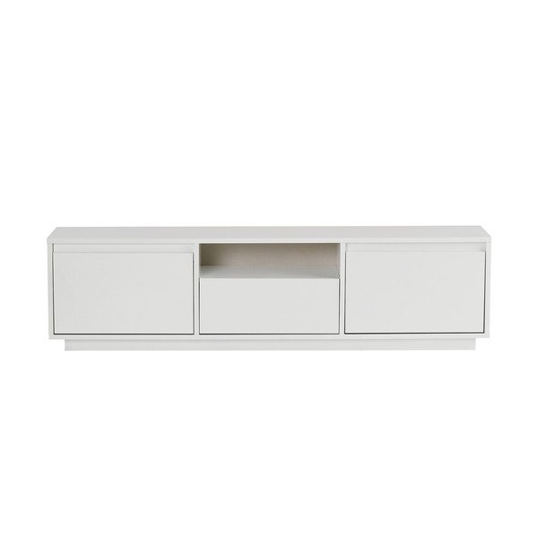 Бяла маса за телевизор 160x42x30 cm Sentinel – Kalune Design-image-3
