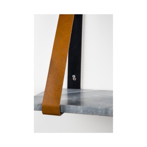 Стенен рафт от сив мрамор Fad - Zuiver-image-3